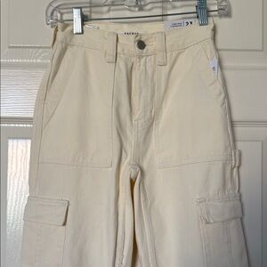 NEW PacSun Off-White Cargo Pants